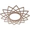 Ekena Millwork Eleanor Wood Fretwork Pierced Ceiling Medallion, Walnut, 26"OD x 10"ID x 1/4"T CMWP26X26X0250EAWA - alternate 5